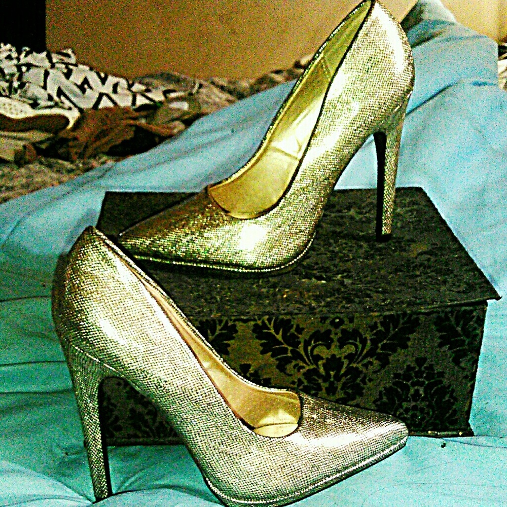 Poited Toe Platform Stilettos